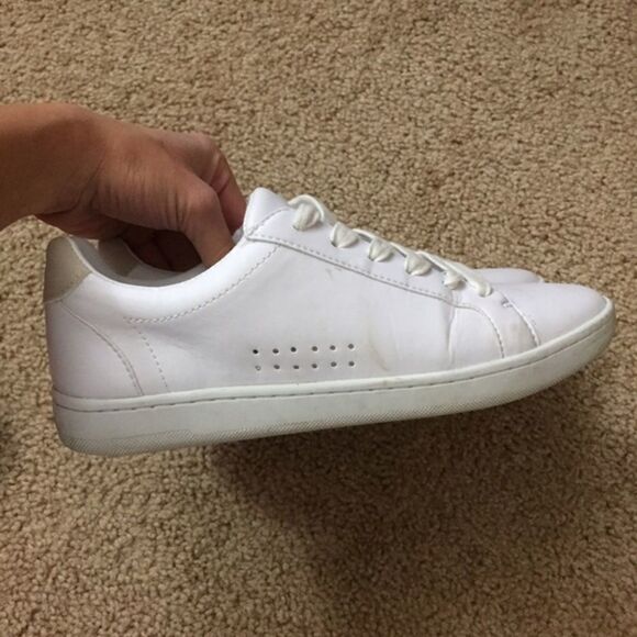 Zara Basic White Shoes - Picture 1 of 4